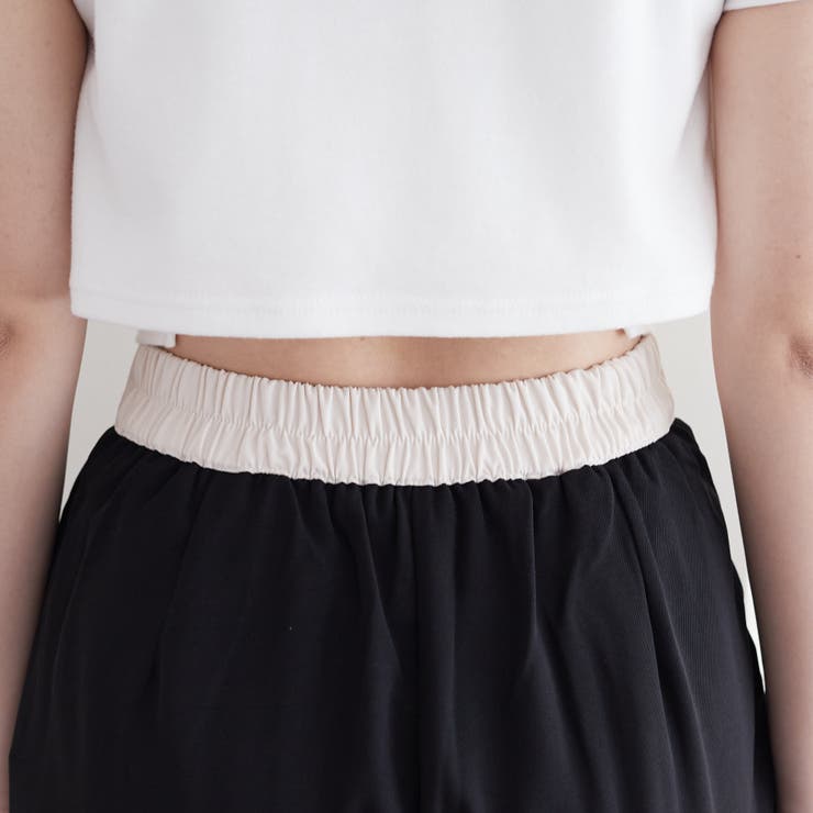 ウエスト配色切替タックパンツ | RMAF　NICE CLAUP / OLIVE des OLIVE | 詳細画像22 