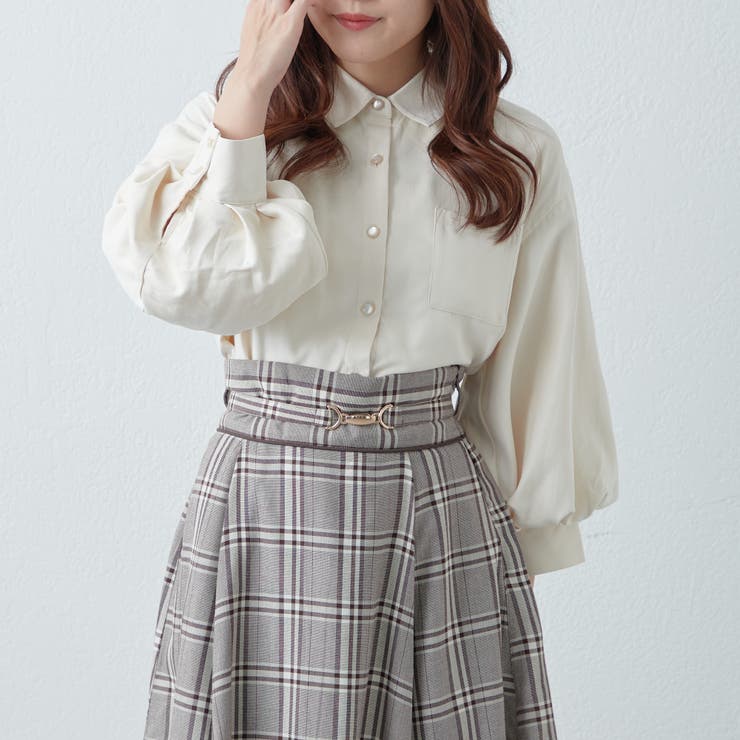 ミジンコール袖ボリュームブラウス | RMAF　NICE CLAUP / OLIVE des OLIVE | 詳細画像11 