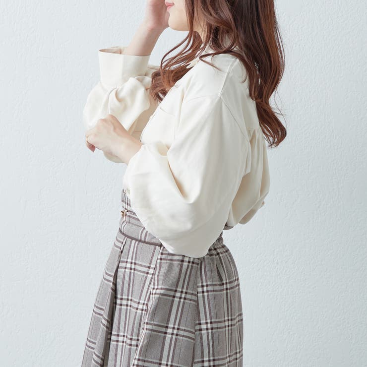 ミジンコール袖ボリュームブラウス | RMAF　NICE CLAUP / OLIVE des OLIVE | 詳細画像12 