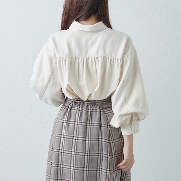 ミジンコール袖ボリュームブラウス | RMAF　NICE CLAUP / OLIVE des OLIVE | 詳細画像13 