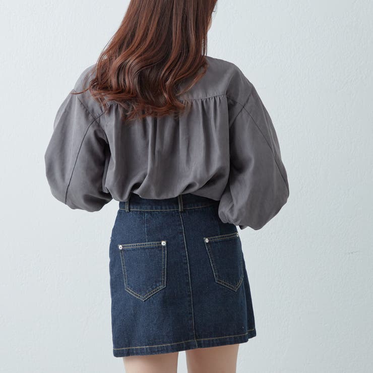 ミジンコール袖ボリュームブラウス | RMAF　NICE CLAUP / OLIVE des OLIVE | 詳細画像15 