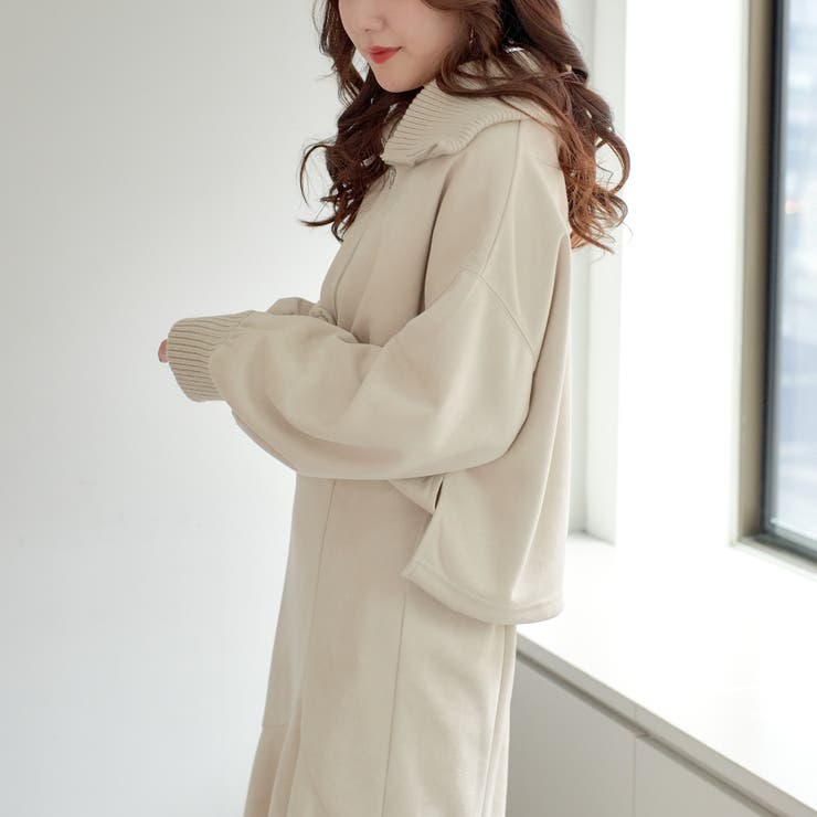 スエポンリブ使いハーフZIPプルオーバー[品番：OLOW0012089]｜RMAF