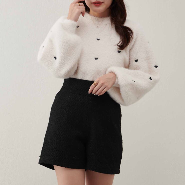 フェザーハート刺繍プルオーバー[品番：OLOW0011932]｜RMAF NICE CLAUP