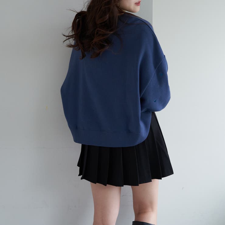 裏起毛ハート刺繍プルオーバー[品番：OLOW0012019]｜RMAF NICE CLAUP