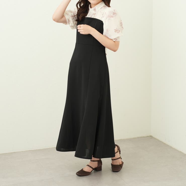CHICWISH★シフォンストッキングラッフルワンピース☆ CHICWISH☆シフォンストッキングラッフルワンピース☆ (Chicwish