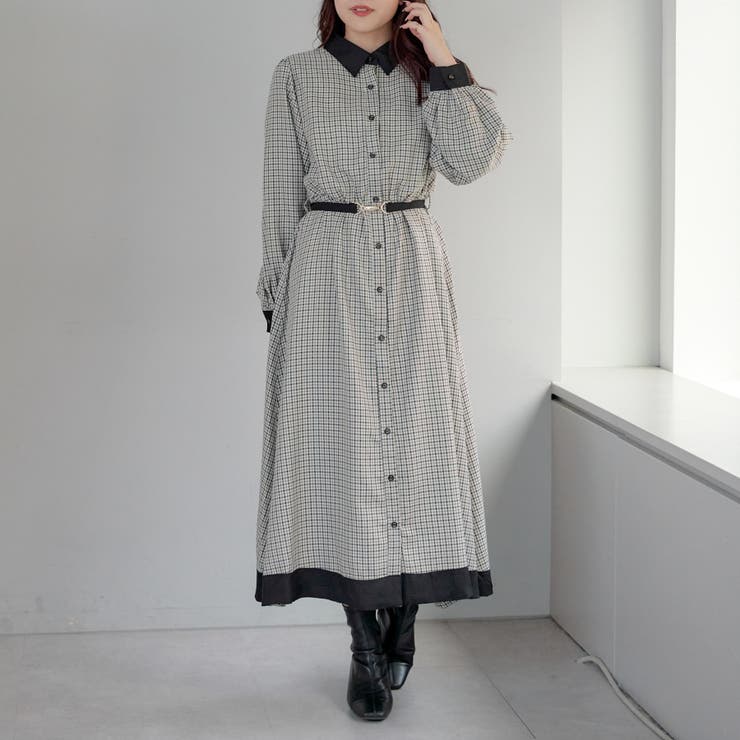 SHOP LIST限定価格】グレンクレリックワンピース[品番：OLOW0010994