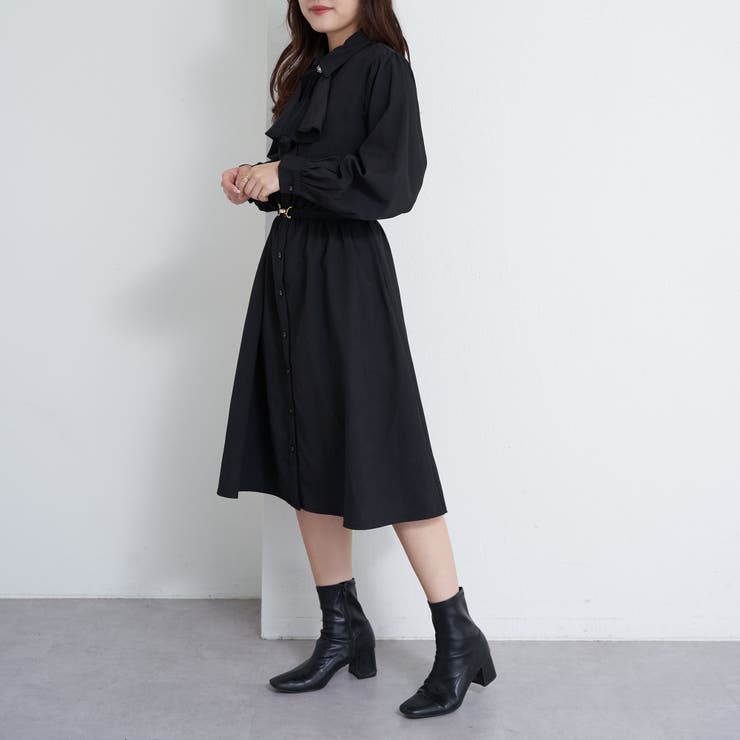 アソートボウタイミニワンピース[品番：OLOW0011106]｜RMAF NICE CLAUP