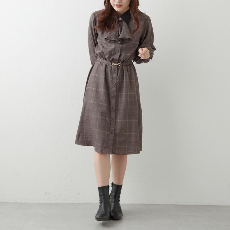 OLIVE des OLIVE ワンピース　ミニ丈　ミュウ系　miu系 OLIVE des OLIVE ワンピース ミニ丈 ミュウ系 miu系 - メルカリ