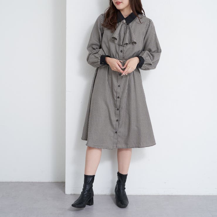 アソートボウタイミニワンピース[品番：OLOW0011106]｜OLIVE des OLIVE