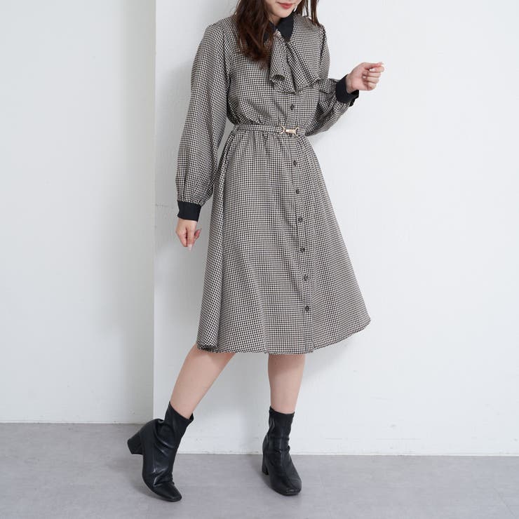 アソートボウタイミニワンピース[品番：OLOW0011106]｜OLIVE des OLIVE