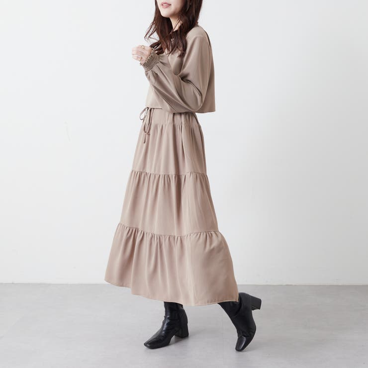 Web限定】ティアードワンピース[品番：OLOW0010932]｜RMAF NICE CLAUP