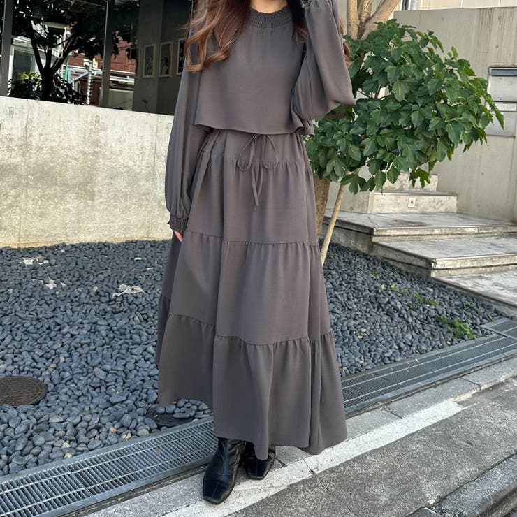 Web限定】ティアードワンピース[品番：OLOW0010932]｜RMAF NICE CLAUP