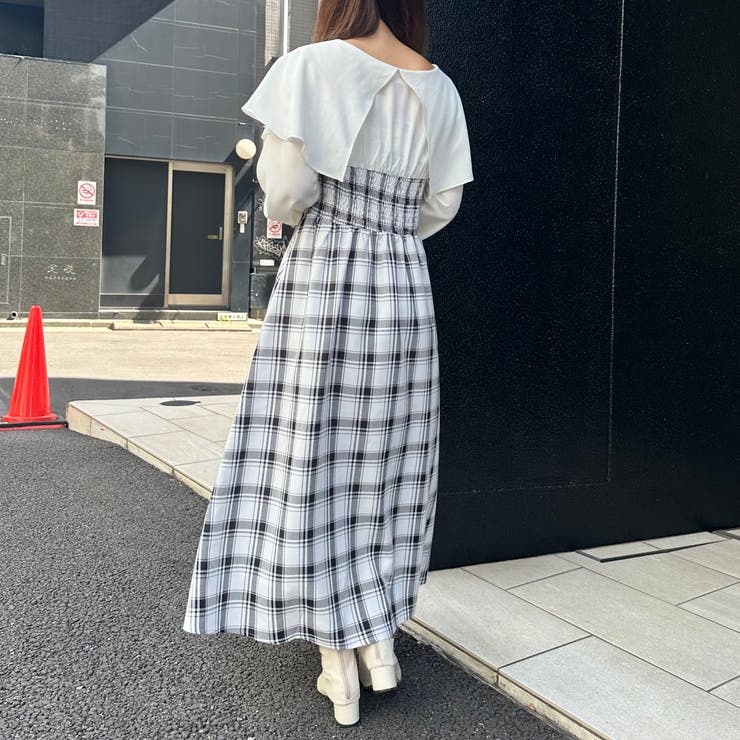 Web限定】BIGカラーコルセットワンピース[品番：OLOW0010918]｜RMAF