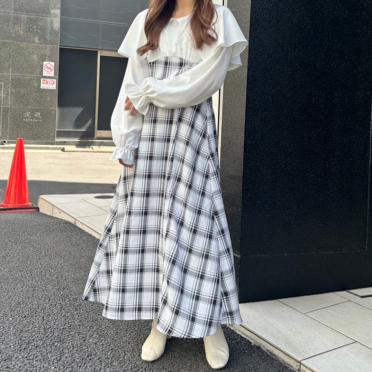 Web限定】BIGカラーコルセットワンピース[品番：OLOW0010918]｜RMAF