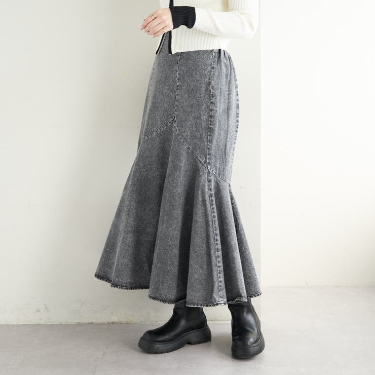 デニムマーメイドスカート[品番：OLOW0012230]｜RMAF NICE CLAUP