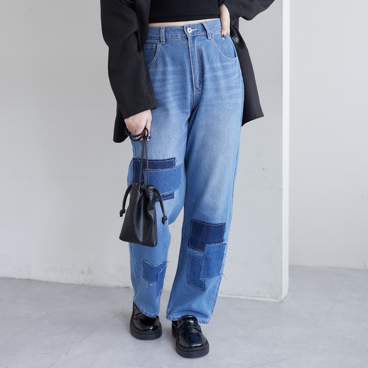 Forever21パッチワークデニムセット