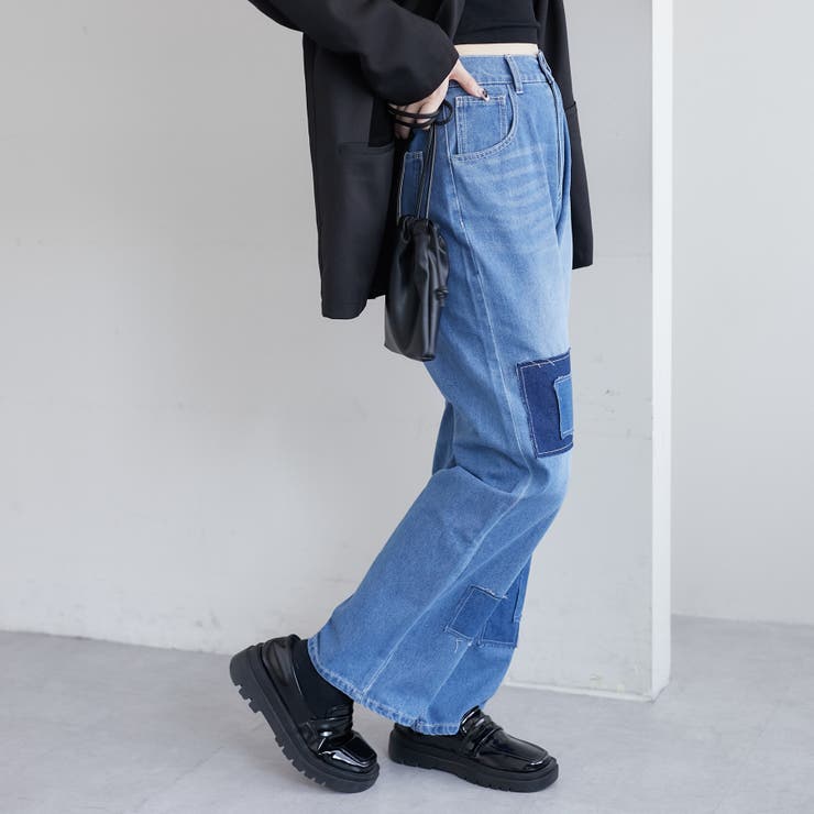 パッチワークデニム[品番：OLOW0012239]｜RMAF NICE CLAUP / OLIVE des 