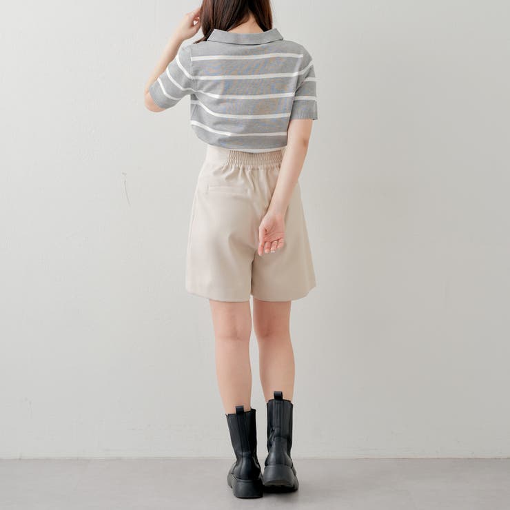 ボーダースキッパーポロ[品番：OLOW0012754]｜RMAF NICE CLAUP