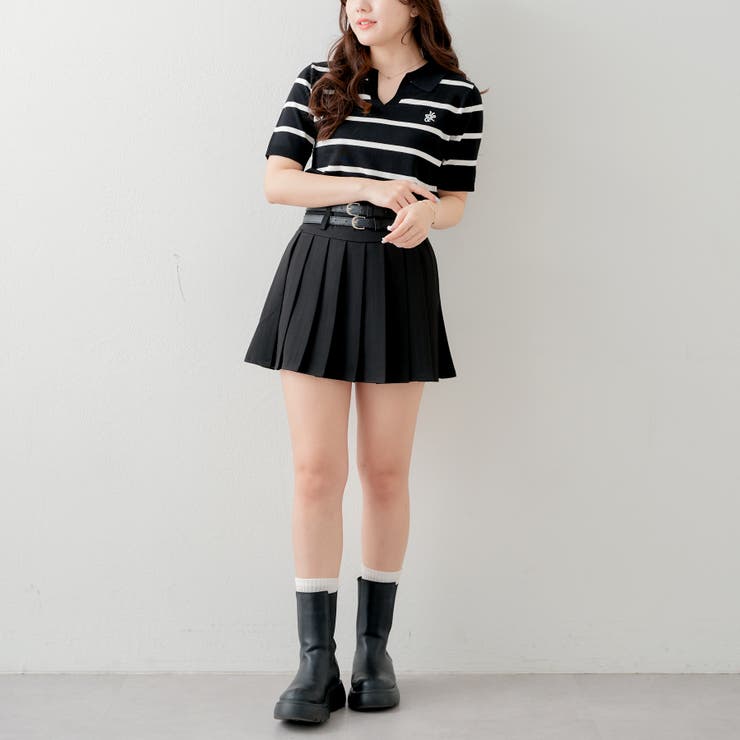 ボーダースキッパーポロ[品番：OLOW0012754]｜RMAF NICE CLAUP