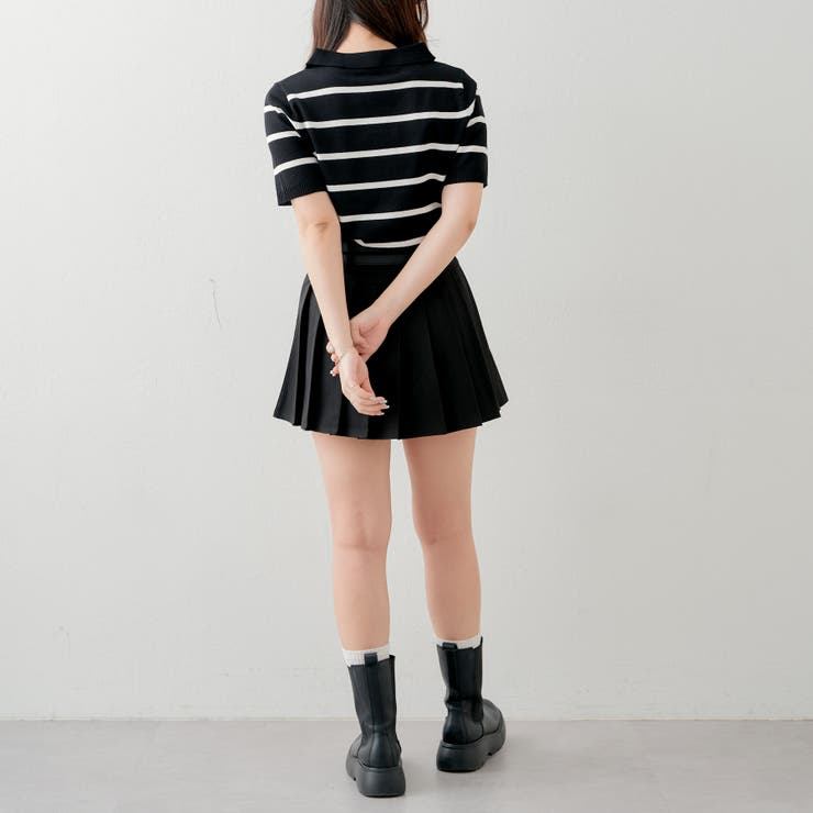 ボーダースキッパーポロ[品番：OLOW0012754]｜RMAF NICE CLAUP