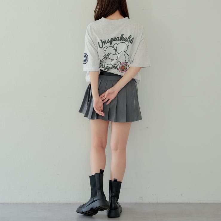 人気のクマシリーズ】仲良しクマBIGTシャツ[品番：OLOW0012303]｜RMAF