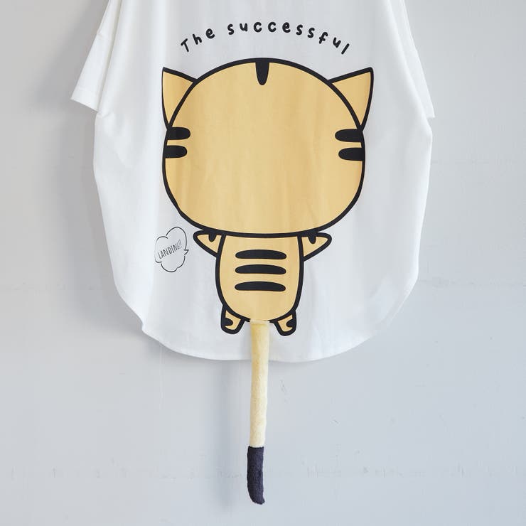 【アニマルシリーズ人気No.1！】後ろシッポゆるキャラT | RMAF　NICE CLAUP / OLIVE des OLIVE | 詳細画像4 