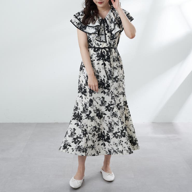 【昨年人気の花柄が今年も登場】女性らしさ増しワンピース[品番：OLOW0012578]｜RMAF　NICE CLAUP / OLIVE des  OLIVE（リマインドミーアンドフォーエバー　ナイスクラップ　オリーブデオリーブ）のレディースファッション通販｜SHOPLIST（ショップリスト）