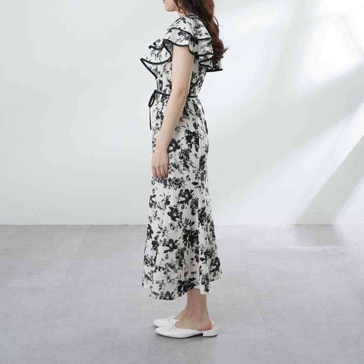 【昨年人気の花柄が今年も登場】女性らしさ増しワンピース | RMAF　NICE CLAUP / OLIVE des OLIVE | 詳細画像33 