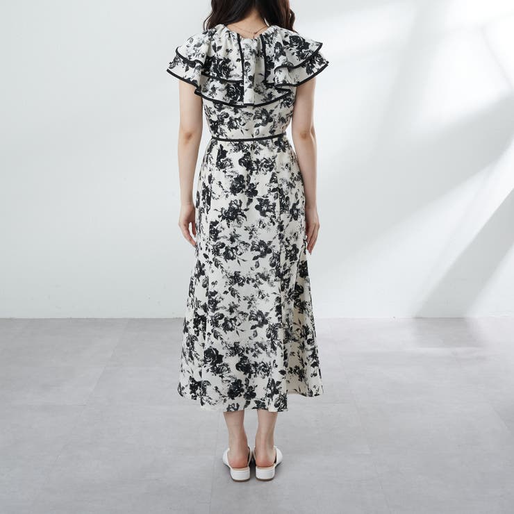 【昨年人気の花柄が今年も登場】女性らしさ増しワンピース | RMAF　NICE CLAUP / OLIVE des OLIVE | 詳細画像34 