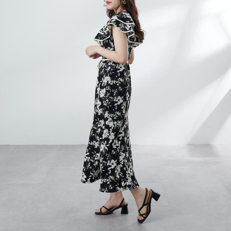 【昨年人気の花柄が今年も登場】女性らしさ増しワンピース | RMAF　NICE CLAUP / OLIVE des OLIVE | 詳細画像16 