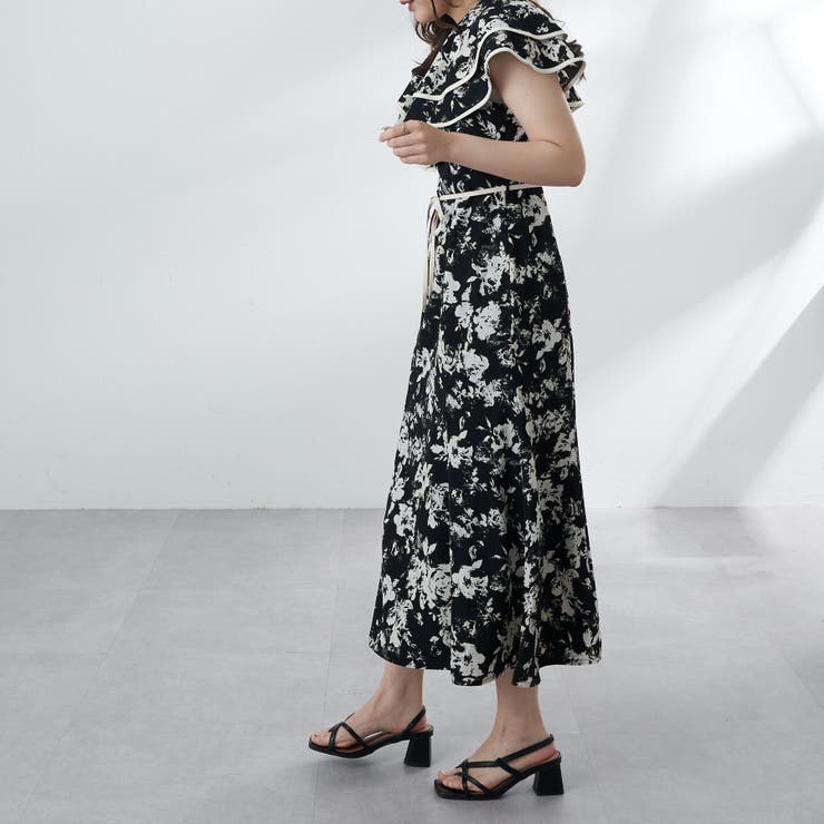 【昨年人気の花柄が今年も登場】女性らしさ増しワンピース | RMAF　NICE CLAUP / OLIVE des OLIVE | 詳細画像17 