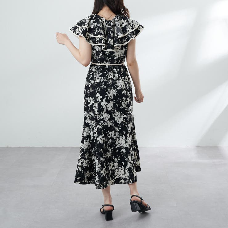 【昨年人気の花柄が今年も登場】女性らしさ増しワンピース | RMAF　NICE CLAUP / OLIVE des OLIVE | 詳細画像20 