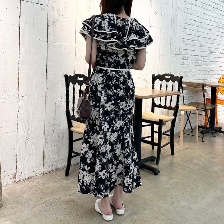 【昨年人気の花柄が今年も登場】女性らしさ増しワンピース | RMAF　NICE CLAUP / OLIVE des OLIVE | 詳細画像26 