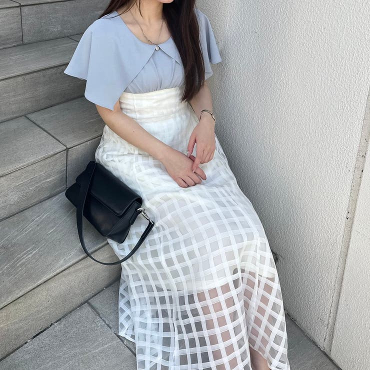 【極美品】THE SUIT COMPANY CIS. コルセットワンピース dazzlin 【sw】デニムコルセットワンピース（インディゴ） -靴