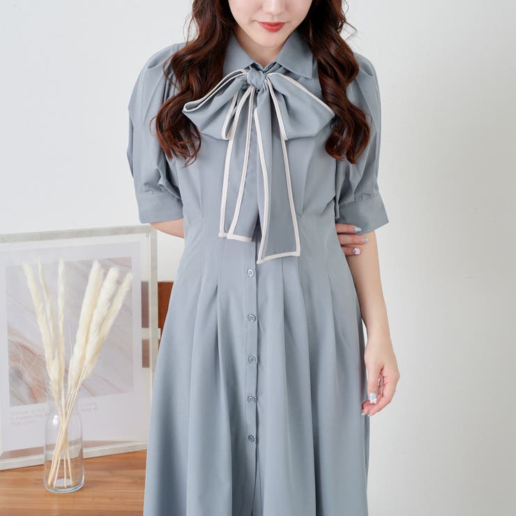 レースアップワンピース[品番：OLOW0012819]｜RMAF NICE CLAUP