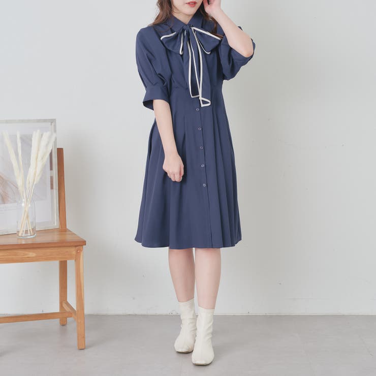 レースアップワンピース[品番：OLOW0012819]｜RMAF NICE CLAUP