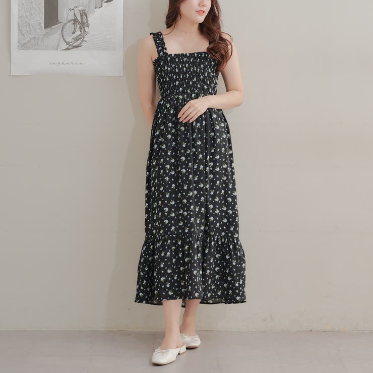 肩フリルマーメイドジャンスカ[品番：OLOW0013042]｜RMAF NICE