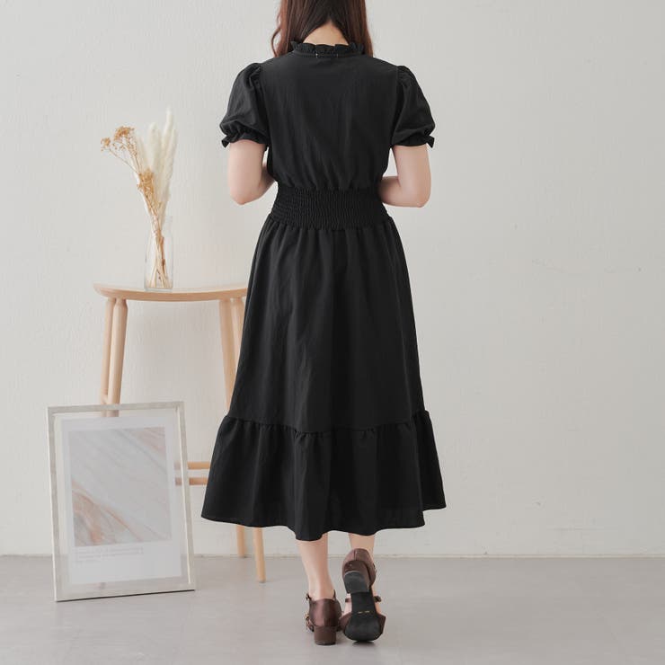 フリルスタンドワンピース[品番：OLOW0012822]｜RMAF NICE CLAUP
