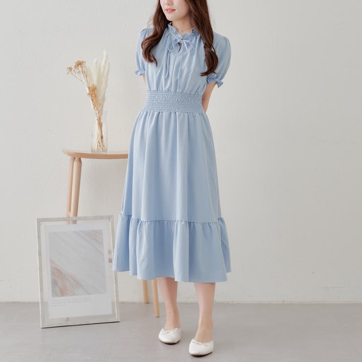 フリルスタンドワンピース[品番：OLOW0012822]｜RMAF NICE CLAUP