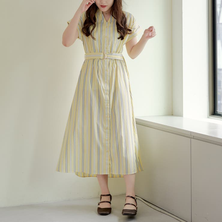 スキッパーシャツワンピース[品番：OLOW0013465]｜RMAF NICE CLAUP