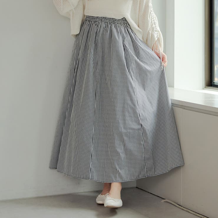 ボリュームフレア柄スカート[品番：OLOW0013702]｜RMAF NICE CLAUP