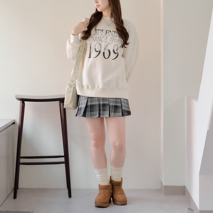 チェックプリーツミニスカート[品番：OLOW0014557]｜RMAF NICE