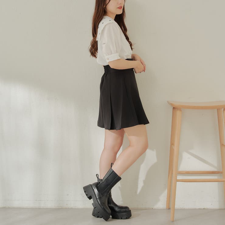 襟刺しゅうレースブラウス | RMAF NICE CLAUP / OLIVE des OLIVE | 詳細画像9