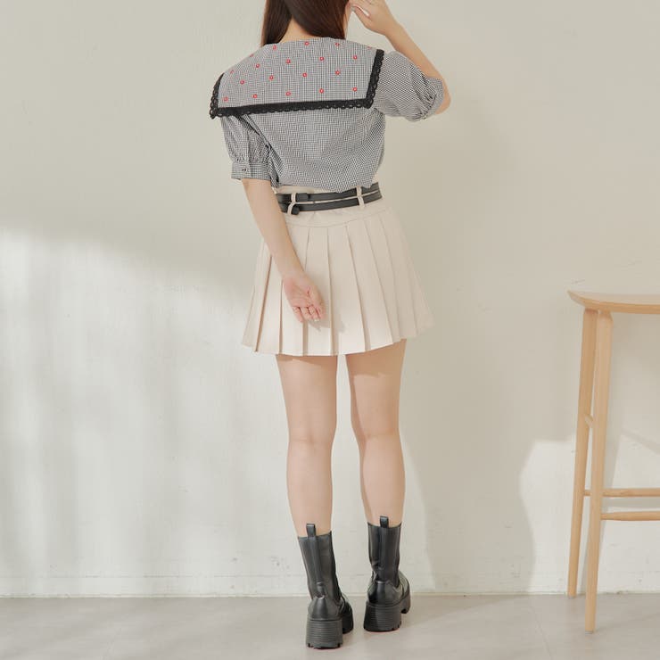 襟刺しゅうレースブラウス | RMAF NICE CLAUP / OLIVE des OLIVE | 詳細画像25