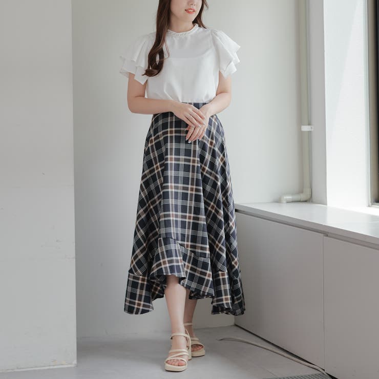 衿ビジューラッフルブラウス | RMAF　NICE CLAUP / OLIVE des OLIVE | 詳細画像13 