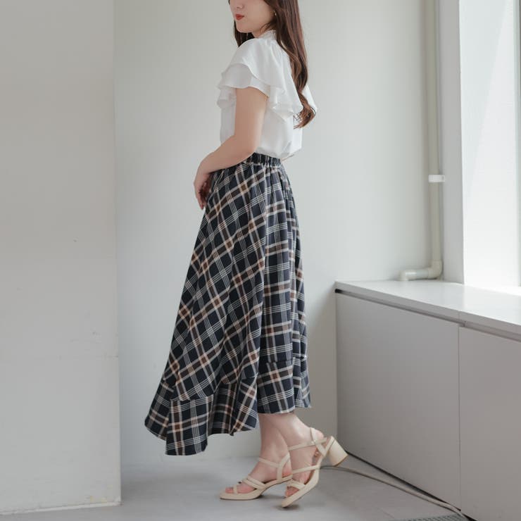 衿ビジューラッフルブラウス | RMAF　NICE CLAUP / OLIVE des OLIVE | 詳細画像15 