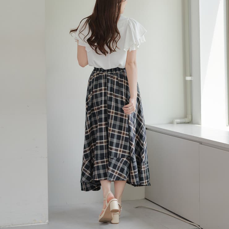 衿ビジューラッフルブラウス | RMAF　NICE CLAUP / OLIVE des OLIVE | 詳細画像16 