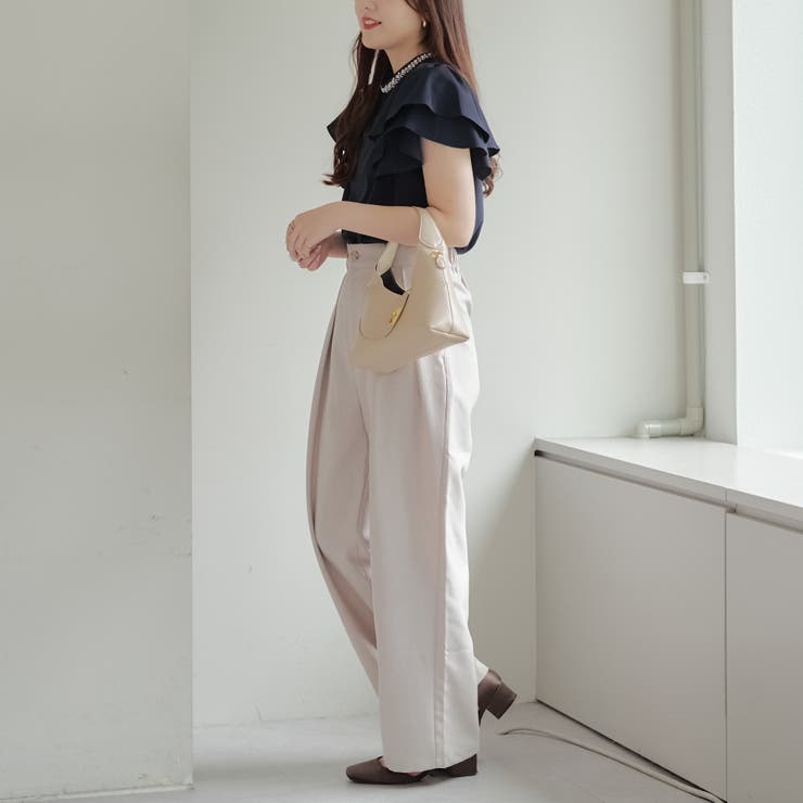 衿ビジューラッフルブラウス | RMAF　NICE CLAUP / OLIVE des OLIVE | 詳細画像23 