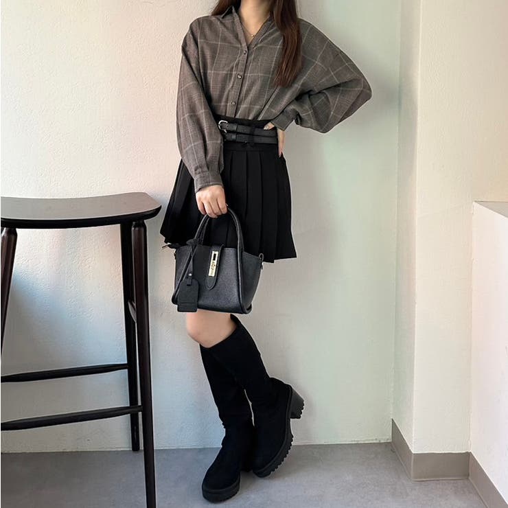 チェックたけのこタックブラウス[品番：OLOW0014347]｜RMAF NICE CLAUP / OLIVE des  OLIVE（リマインドミーアンドフォーエバー ナイスクラップ オリーブデオリーブ）のレディースファッション通販｜SHOPLIST（ショップリスト）