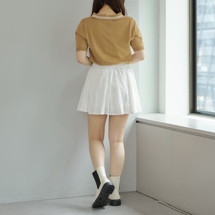 スキッパーポロニット | RMAF　NICE CLAUP / OLIVE des OLIVE | 詳細画像8 